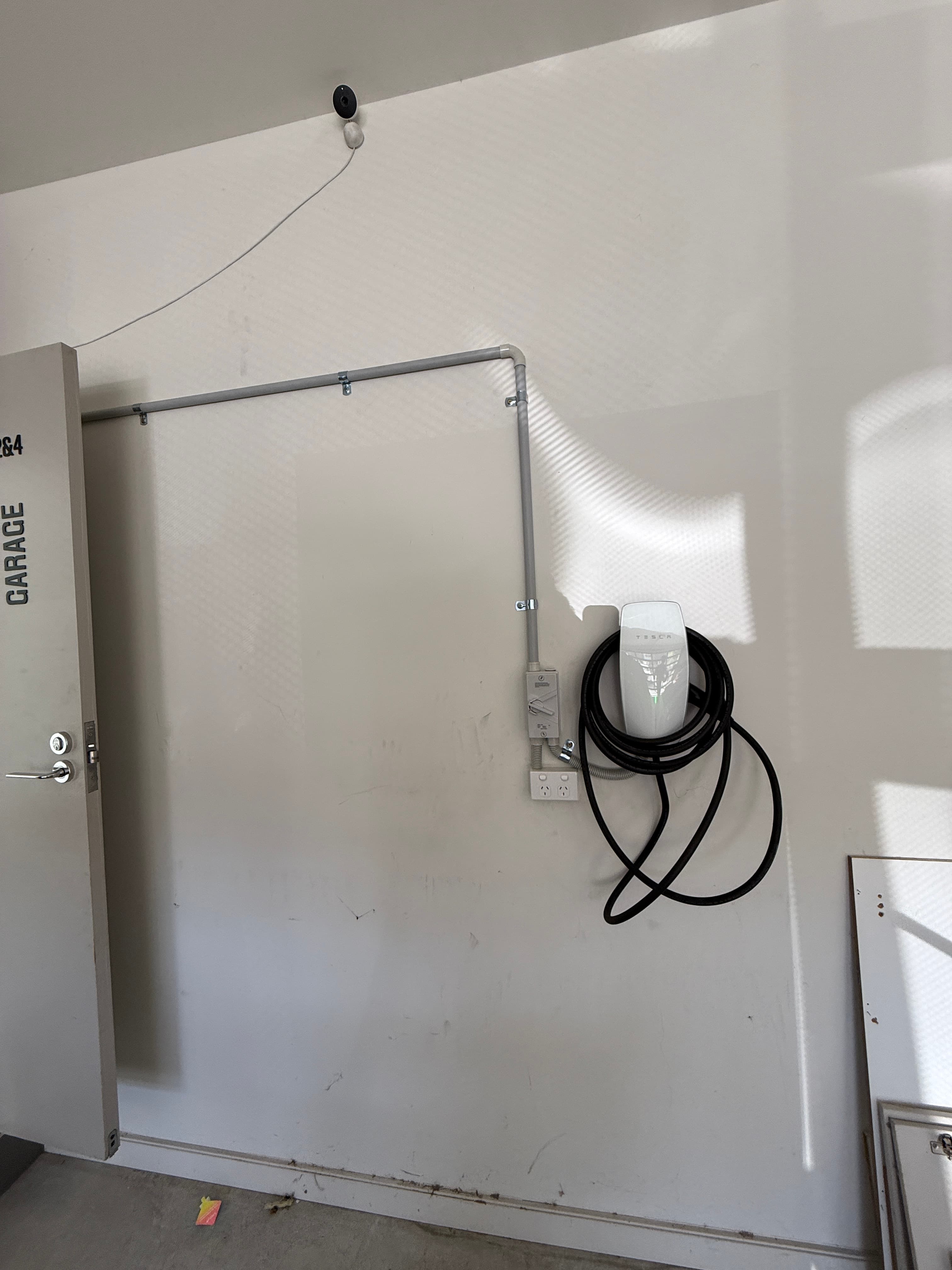 LDS Air & Electrical technician performing EV Charger Installation in Melbourne