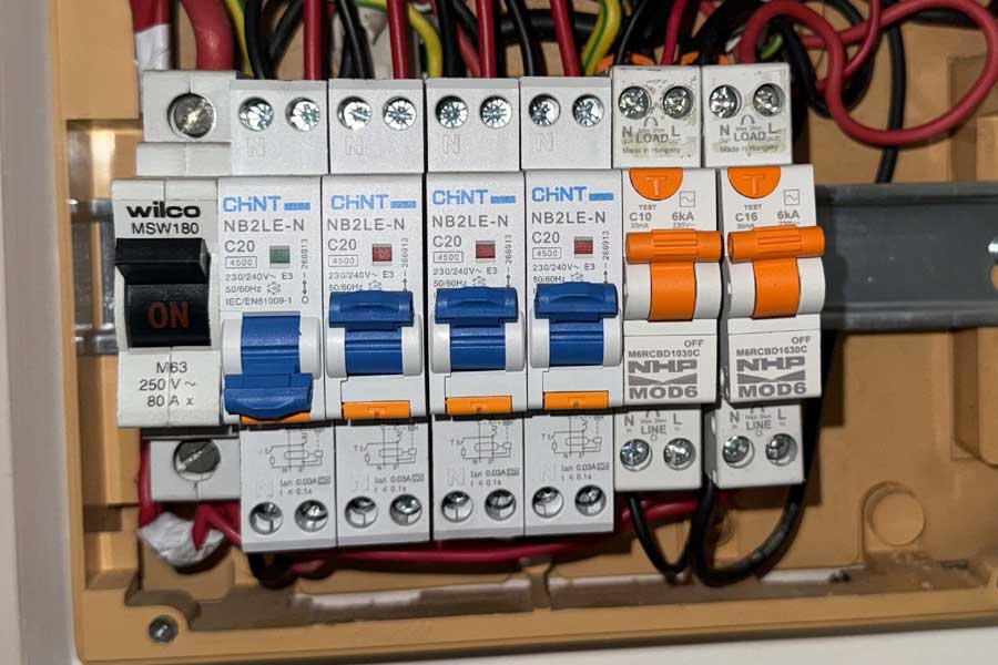 Replacing Old Switchboard